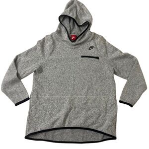Nike Gray Hooded Sweatshirt Women’s Medium